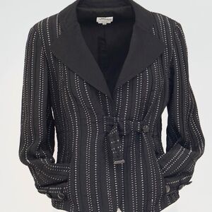 Armani Collezioni Women’s Black Blazer Jacket Size 4 (40 Euro) $1395